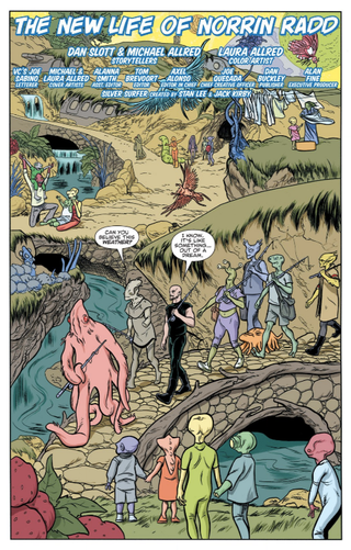 Illustration for article titled Silver Surfer #12 is a heartwarming romance with rich superhero spectacle